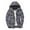 Grey, variant on TIANZEN Men's Winter Casual Fashion Casual Warm And Slim Fit Hooded Down Jacket The Heavenly Jacket Jacket for Winter