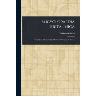 Encyclopaedia Britannica, 11th Edition, (Hardcover) - Walmart.com