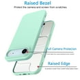 thumbnail image 4 of For Apple iphone 17 Air Case Silicone Cover, Tekcoo Shockproof Rugged Soft Gel Rubber Ultra Slim Protective Cover Anti-Scratch Microfiber Lining Cute Phone Case for Apple iphone 17 Air - Green, 4 of 10