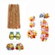thumbnail image 5 of Conjunto de Ropa de Baile Soledad Falda Hawaiana Multicolor 80CM, 5 of 10