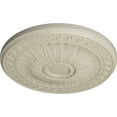 thumbnail image 3 of Ekena Millwork 20"OD x 1 3/8"P Randee Ceiling Medallion (Fits Canopies up to 3 7/8"), Hand-Painted Clear Yellow, 3 of 6