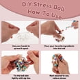 thumbnail image 4 of Threns DIY Stress Ball Making Kit with Filler, 10Pcs Stress Ball Making Kit Stress Balls, Transparent Blank Skins with Air Pump & Expander Tool for Pressure Squishy Balls for Adult, 4 of 10