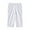 White, variant on CATALOG CLASSICS Womens Capri Pants with pockets Elastic Waist Pants - Gray, 3X
