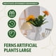 thumbnail image 5 of Helechos Artificiales para Exteriores e Interiores, Grandes Helechos Artificiales, Planta de Helecho de Boston Falsa para Jardinera, Entrada de Jardín, Porche., 5 of 5