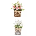 thumbnail image 1 of 2 Macetas de Flores Montadas en , Decoración de Jarrones, Decoración de Pared de Puerta Al perfecl Macetas de flores montadas en la pared, 1 of 6