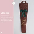 thumbnail image 6 of DECORNIJIA Heart Shape Single Flower Packaging Bags Paper 5Pcs, 6 of 8