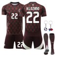 thumbnail image 1 of H.Lozano #22 Mexico Home Soccer Jersey Kits, 1 of 3