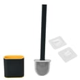 thumbnail image 3 of Herramienta De Limpieza De Inodoros, Escobilla De Inodoro A Prueba De óxido Con Juego De Base Ahorro De Espacio Para El Hogar Para El Baño ANGGREK Otros, 3 of 8