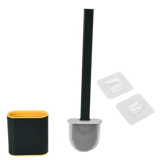 Toilet Brushwith Base Set,Toilet Brush with Base Toilet Bowl Brush Set Toilet Cleaning Tool