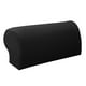 thumbnail image 5 of Paquete de 2 Fundas elásticas Perfecl para Reposabrazos de sofá Negro, 5 of 8
