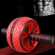 thumbnail image 2 of EeaseMX Rodillo de ejercicio abdominal de doble rueda, silencioso, accesorio deportivo para hombre y mujer (rojo), 2 of 7