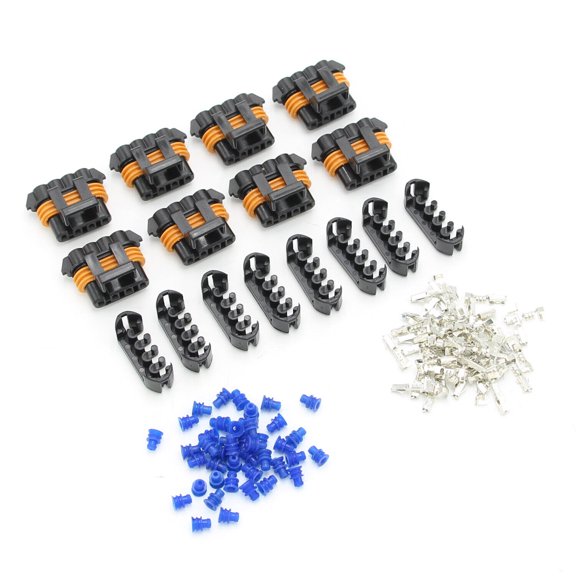 8x Ignition Coil Connector Plug Kit Fit for LS1 LS6 Engine / Chevrolet Firebird