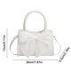thumbnail image 4 of Bolsa bandolera de moda para mujer, diseño de lazo grande, Bolsa pequeño de Color sólido Ehuebsd Para Estrenar, 4 of 4