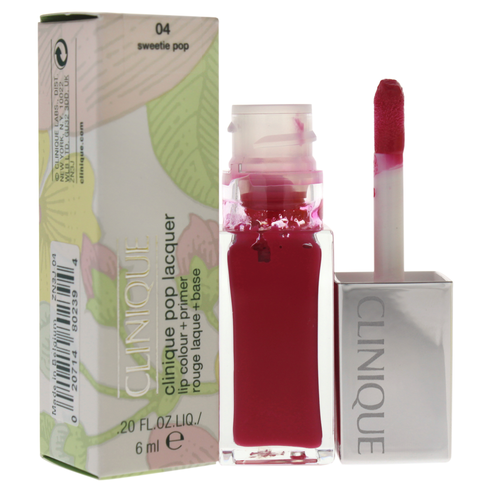 Clinique Pop Lacquer Lip Colour + Primer 04 Sweetie Pop by Clinique
