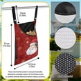 thumbnail image 6 of SEANATIVE Christmas Santa Clothes Pin Bag Clothespin Bag Holder Clothespin Holder Soft Clothes Pin Hanging Bag Clothespin Bag for Clothesline Outdoor Outside, Xmas Gifts, 6 of 7