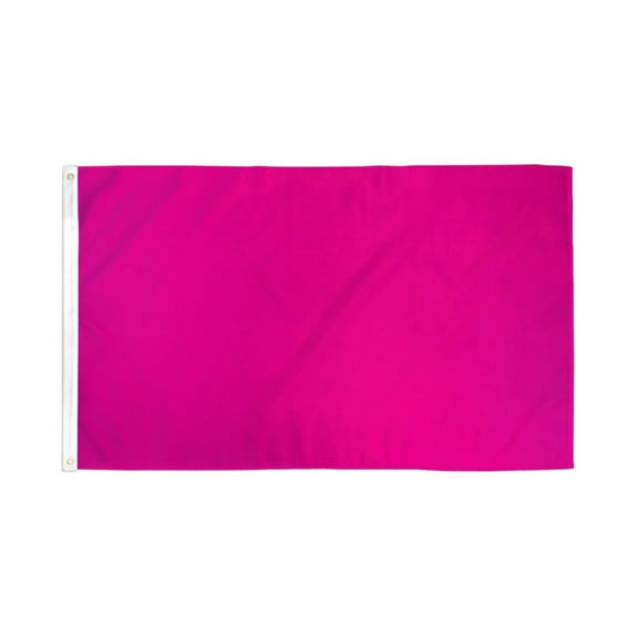 Magenta Solid Color Flag 3x5ft Poly