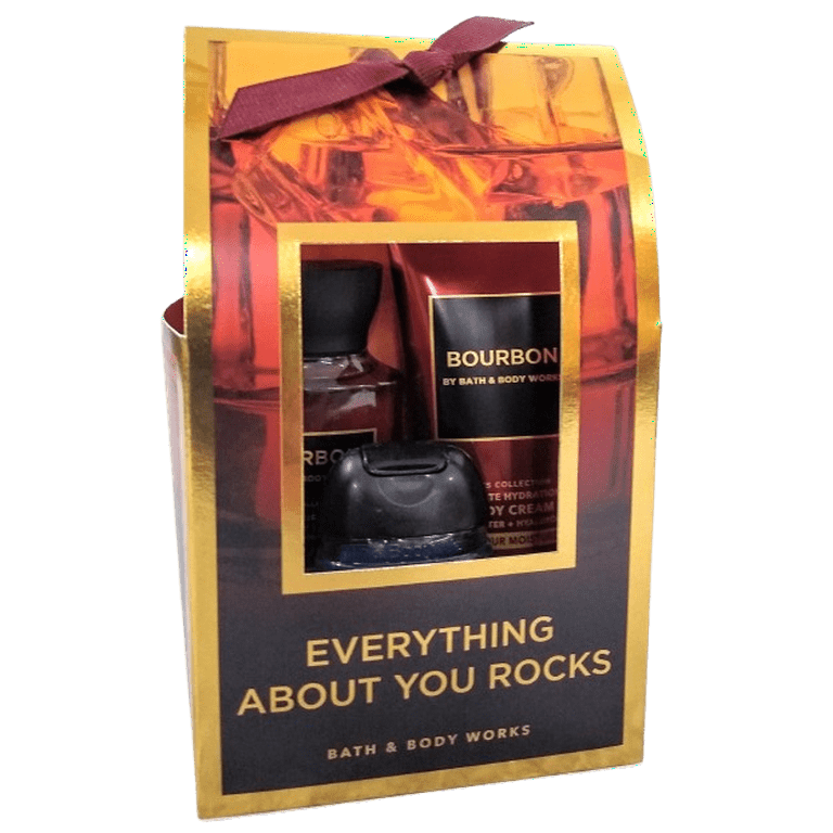 Bath & Body Works Bourbon & Ocean Mini Gift Set for Men - Body