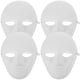 thumbnail image 1 of 4 máscaras DIY de pulpa de Halloween, máscaras de cosplay en blanco, máscaras de actuación escénica, 1 of 6