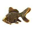 thumbnail image 4 of Brass Golden Wealth Statue de animales Figuras Arte en miniatura Ornament Regalo coleccionable para la decoración del automóvil del, 4 of 9