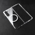 thumbnail image 5 of Clear for Samsung Galaxy Z Fold 4 Case Built-in Strong Compatible with MagSafe, Anti-Yellowing Crystal Hard PC Slim Thin Phone Cover for Samsung Galaxy Z Fold 4,Clear, 5 of 10