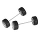 thumbnail image 2 of 4 Piezas Ruedas a Escala 1/64 Modelo de Simulación Ruedas de Coche Piezas de Repuesto de Neumáticos con Ejes de Ruedas de Coche para Camión RC Niños Adultos Argenta A, 2 of 8