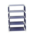thumbnail image 5 of unbranded  Shoe Rack Boxes Display Adjustable Stores Homemade Stackers Work Blue, 5 of 8