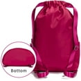thumbnail image 3 of Lightweight Waterproof Drawstring Sports Backpack Gym Sack for Men Women Travel Running, 3 of 7