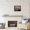 thumbnail image 3 of Stupell Industries Driftwood at Sunset Landscape Photography Black Floater Framed Canvas Art Print Wall Art, 21 x 17, 3 of 10