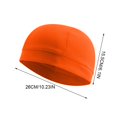 thumbnail image 3 of Soidarity Cooling Skull Caps Ciclismo Transpirable Cómodo Servicio de larga duración Accesorios de ciclismo Durabilidad a prueba de frío Sombreros de Ciclismo YM-W-11naranja Soidarity OD019376-11, 3 of 6