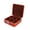 Red, variant on Shockproof Aluminum Watch Case Featuring Soft Interior Foam for Impacts Prevention Lightweight Design Portable Storage