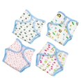 thumbnail image 3 of 4PCS Doll Diapers Reusable Baby Doll Diapers Newborn Dolls Clothes Pretend Play Accessories Washable Doll Underwear Doll Diapers, 3 of 4