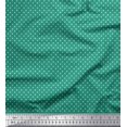 thumbnail image 1 of Soimoi Modal Satin Fabric Dots Dots Printed Craft Fabric by The Yard 42 Inch Wide, 1 of 5