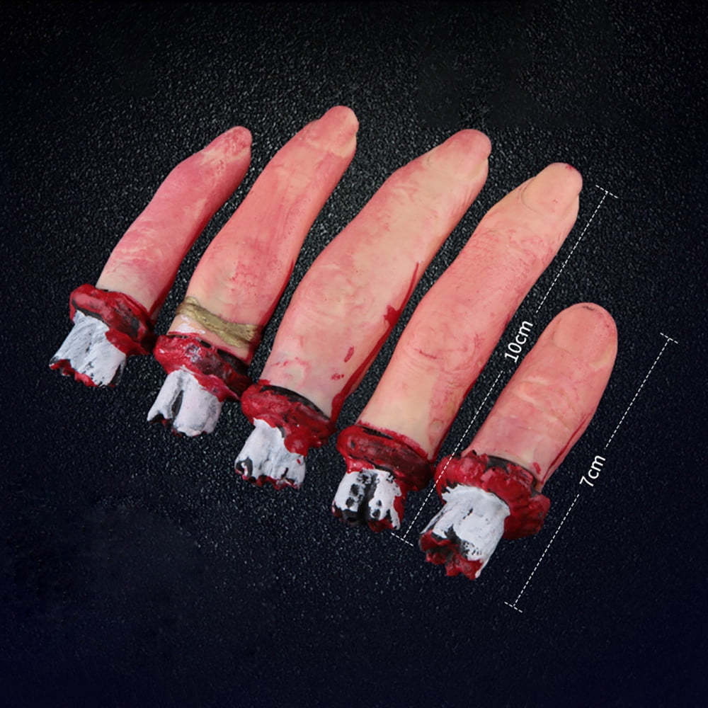 Halloween Horror Props Lifesize Bloody Hand Haunted Night Party Scary Decoration