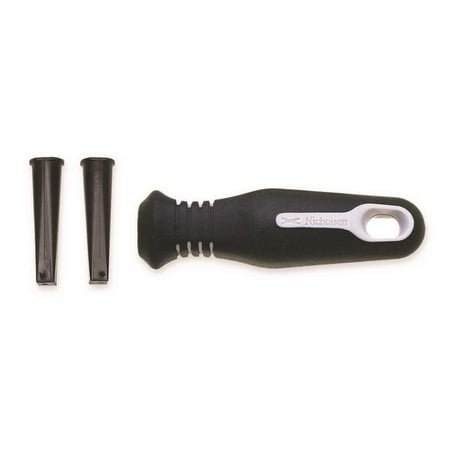 UPC: 0037103186232 | Crescent Nicholson 21474H/21474 Ergonomical File Handle with Inserts 4-1/2 in L Plastic