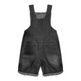 thumbnail image 3 of YVNAURA Womens Floral Embroidered Denim Shorts High Waisted Stretchy Jean Shorts with Pockets Baggy Loose Fit Summer Beach Vacation Casual Outfits Bermuda 2026, Grey,XXL, 3 of 3