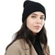 thumbnail image 3 of Gorro de lana para hombre y mujer, gorro de invierno con puños, tejido suave y cálido, gorro de calavera, 3 of 7