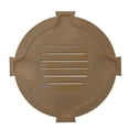 thumbnail image 2 of 24"W x 24"H x 1 1/8"P, Round Gable Vent with Keystones, Functional, 2 of 3
