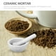 thumbnail image 5 of 2 juegos/4 piezas de machacador de medicinas de porcelana portátil con mortero, 5 of 8