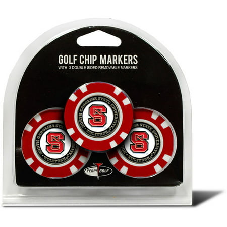 UPC 637556226884 product image for Team Golf NCAA North Carolina State 3 Pack Golf Chip Ball Markers | upcitemdb.com