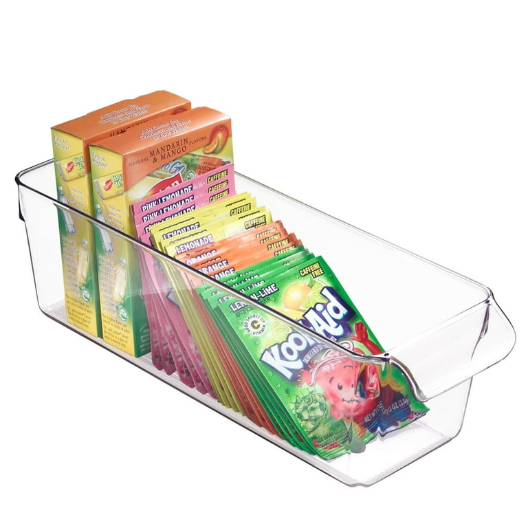 Have a question about iDesign Clear Plastic Storage Organizer Bin with  Handles for Kitchen, Fridge, Pantry, and Cabinet, BPA-Free (Set of 3)? - Pg  1 - The Home Depot