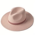 thumbnail image 2 of SUYIDA Classic Panama Sun Hat with Wide Brim for Outdoor Beach Travel and Summer Activities, 2 of 3