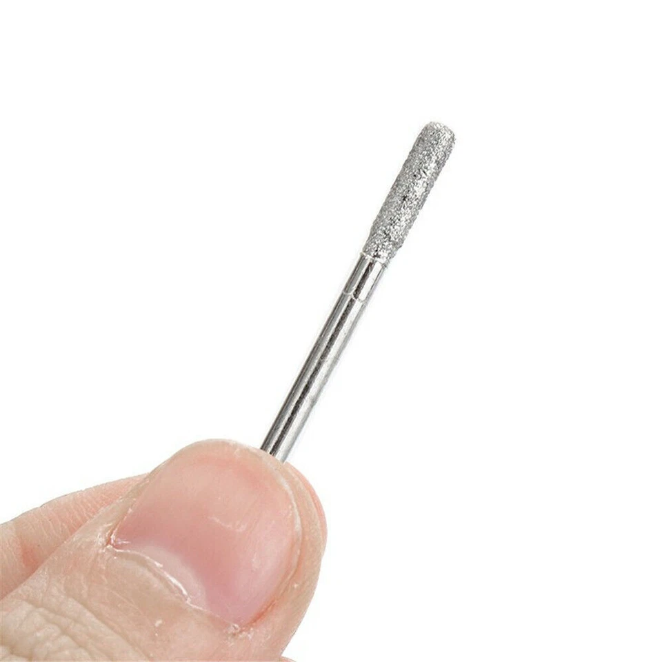 CIRCLE- 90Pcs Diamond Burr Bits Drill Set Rotary Multi Tool Accessories Kit For Dremel