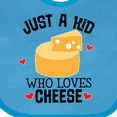 thumbnail image 4 of Inktastic Cheese Lover Kids Boys or Girls Baby Bib, 4 of 4