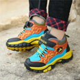 thumbnail image 6 of Kids Boys Winter Hiking Boots Warm Lined Snow Boots Anti Collision Anti-Skid Athletic Outdoor Adventure Camping Trekking Shoes, 6 of 7