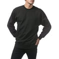 thumbnail image 3 of Pro Club Men's Heavyweight Crew Neck Fleece Pullover Sweatshirt, 3 of 5