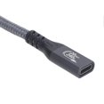 thumbnail image 2 of USB C Male to Female Extension Cable, 20Gbps Transfer, 240W Fast Charging, 4K 60Hz Video, USB C 3.2 Gen 2 Extension Cable for Phone, 2m, 2 of 4
