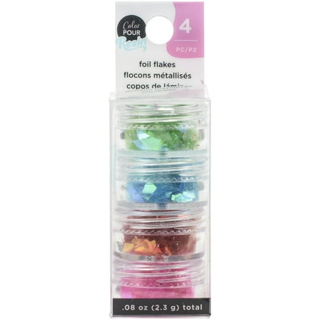 Color Pour Resin Bright Foil Flakes Set