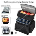 thumbnail image 2 of Gafetrey Fiambrera táctica para hombres, bolsa de almuerzo aislada para adultos, lonchera térmica a prueba de fugas, bolsa térmica impermeable, cubo de almuerzo grande para el trabajo, oficina, campin, 2 of 5
