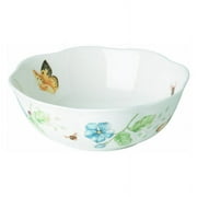 Lenox Butterfly Meadow All Purpose Bowl, White Porcelain, 20 oz. Capacity