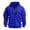 A81 Blue, variant on Men's Full Zip Hoodies Sweatshirts Long Sleeve Casual Athletic Jackets with Arm Zipper Pockets Outdoor Hiking Workout Activewear Winter Coats Relaxed Fit Outerwear